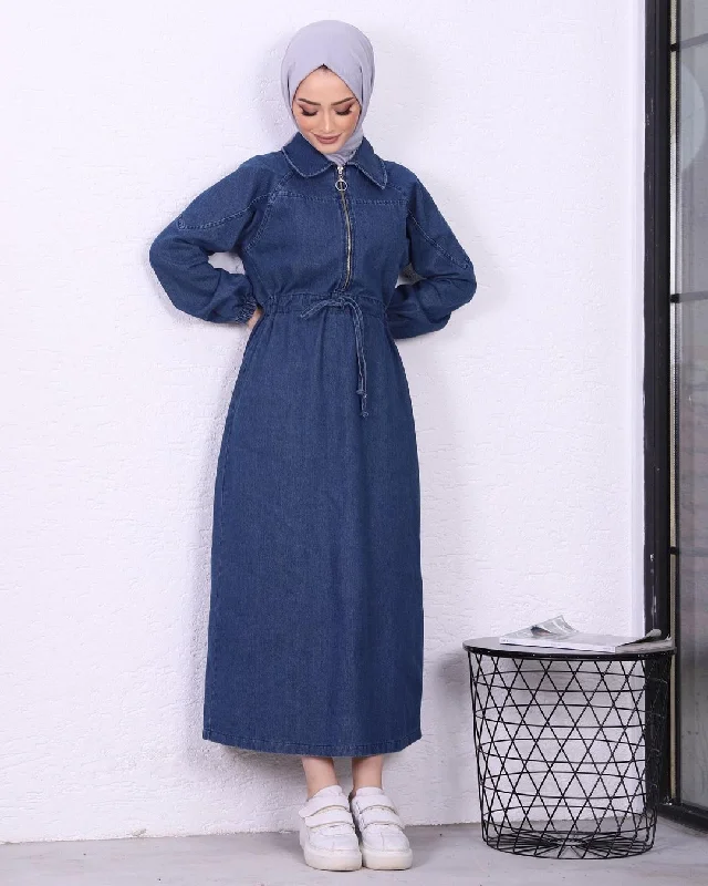 Year-End Sale Casual Denim Dress
