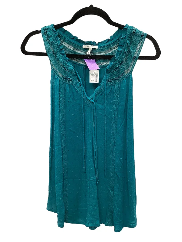 Seasonal Clearance Teal Top Sleeveless Maurices, Size S