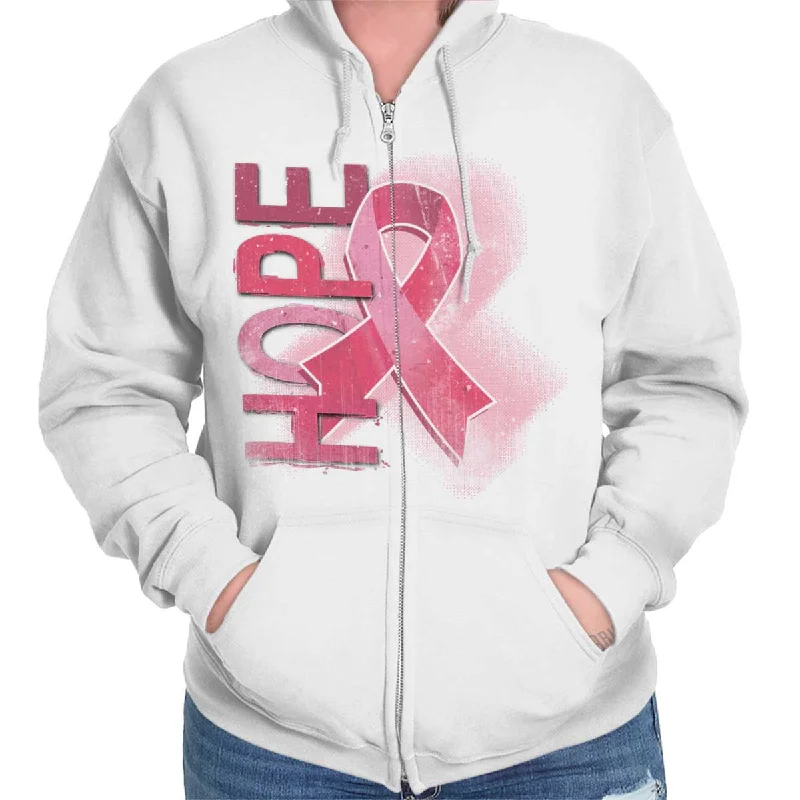 Buy More, Save More Hope Pink Ribbon Zip Hoodie