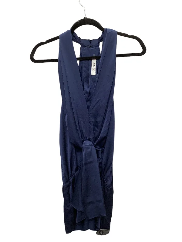 Hot Buy Navy Top Sleeveless Clothes Mentor, Size M