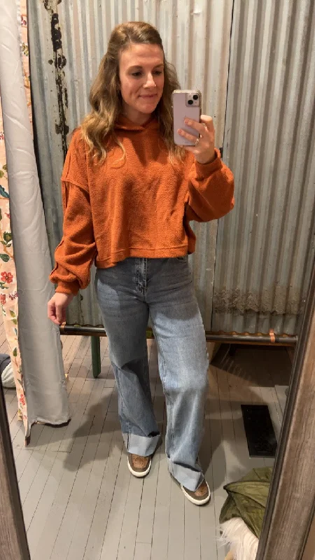 Weekend Specials to Snag The Rust Crop Hoody