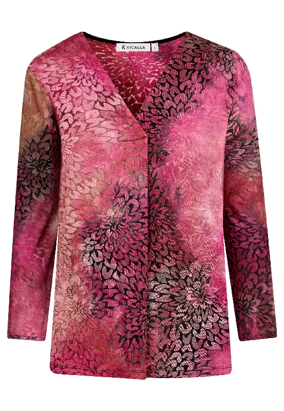 Deal of the Week Tie Dye V Neck Top