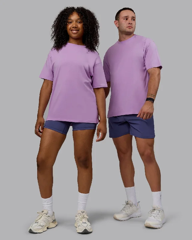 Buy Now Unisex Deluxe PimaFLX Tee Oversize - Light Violet