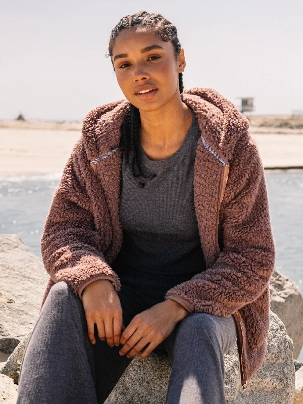 Weekend Bargains Galore Lived In Lounge Phuz Up Jacket - Raisin