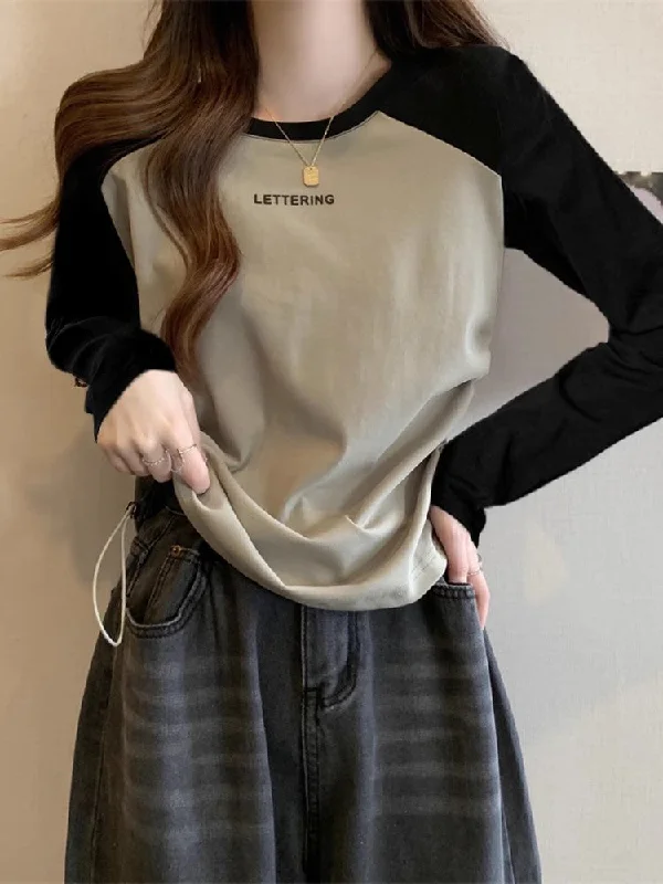 Overstock Women's T-shirt long sleeve new design top       S3426