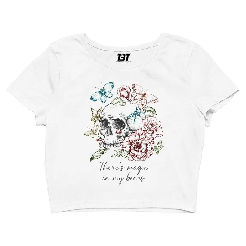 Clearance Sale Imagine Dragons Crop Top - There's Magic In My Bones
