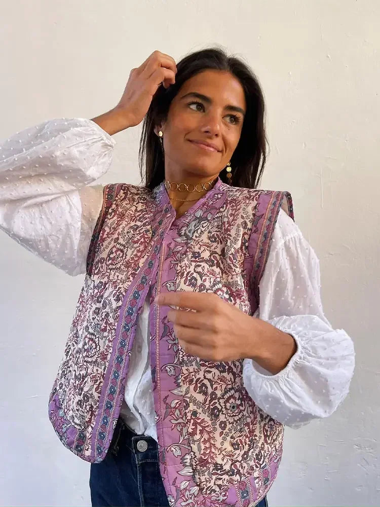 Weekend Discounts to Savor Genesis | Boho Printed Vest