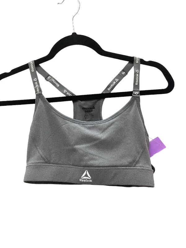 Super Bargain Grey Athletic Bra Reebok, Size S