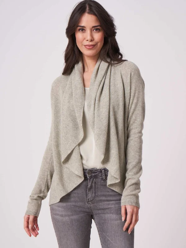 Time-Limited Offer Cashmere Cardigan Seaweed