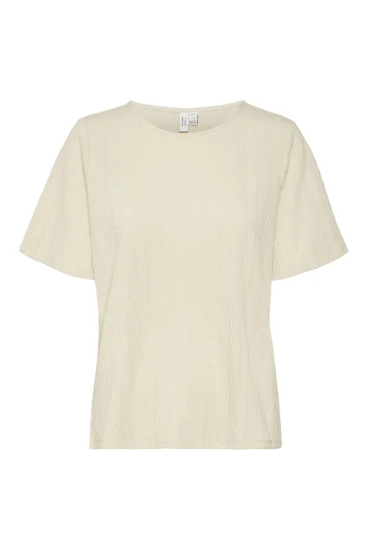 Weekend Savings Fiesta Vero Moda - Vmocasia S/S O-Neck T-Shirt Btq - 4606929 Tapioca