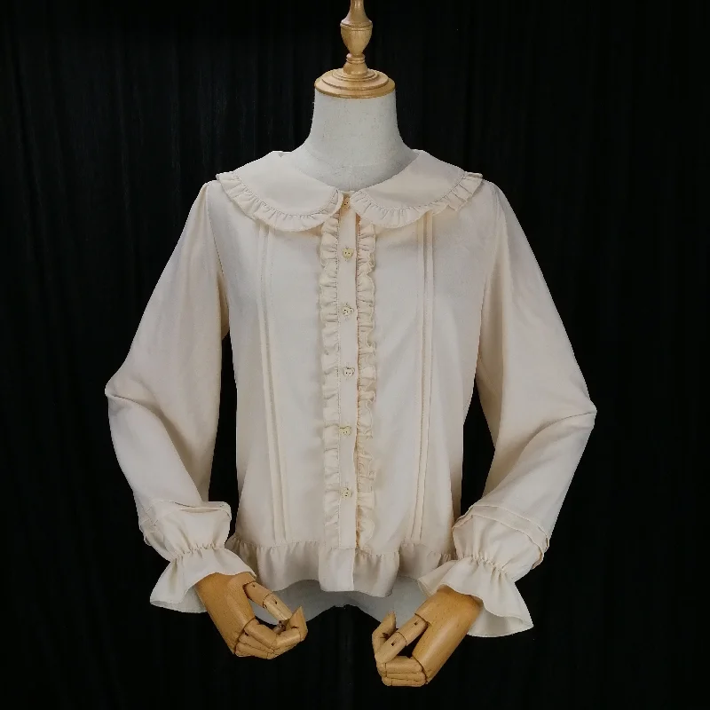 Massive Savings Sakurada Fawn~Elegant Lolita Long Sleeve Blouse