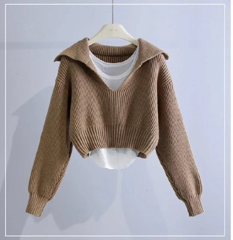 Discount Deals Jennifer Cropped Sweaters