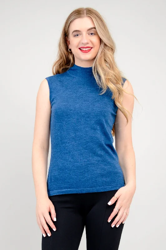 Weekend Discounts to Love Rita Sweater, Blue, Merino Wool