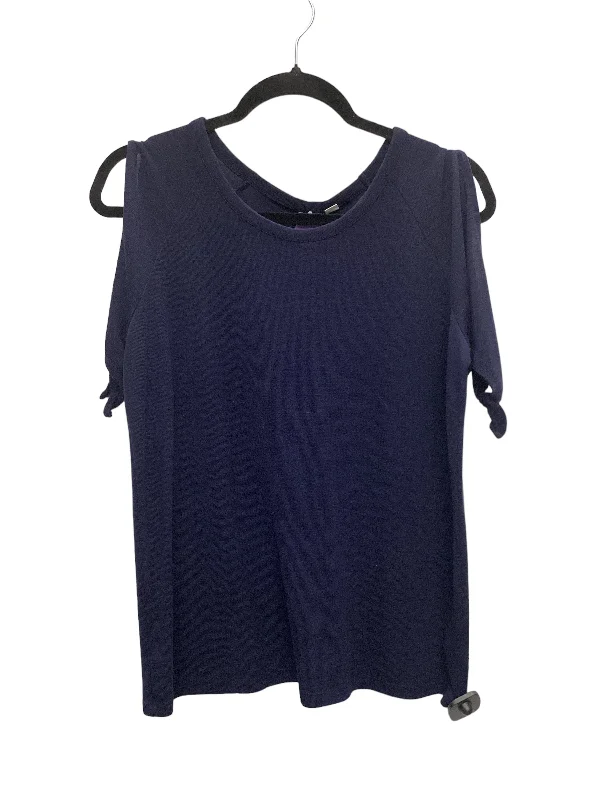 Exclusive Offers Navy Top Short Sleeve Basic Gap, Size M