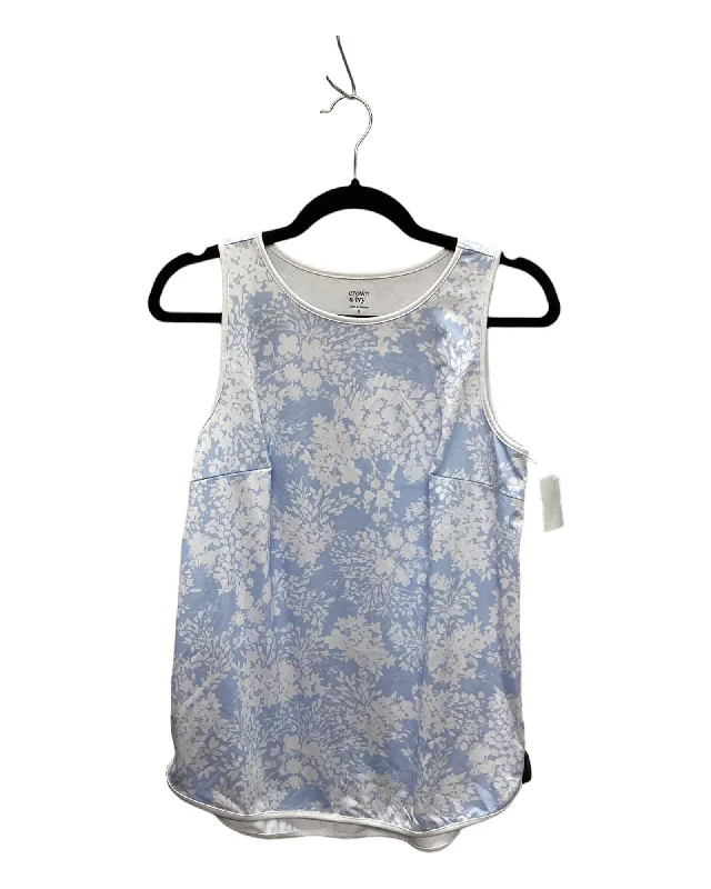 Special Discount Blue Top Sleeveless Crown And Ivy, Size S