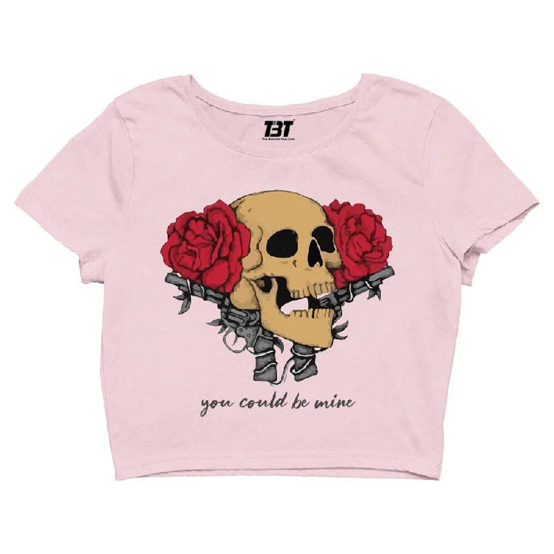 Deal Alert Guns N' Roses Crop Top - You Could Be Mine