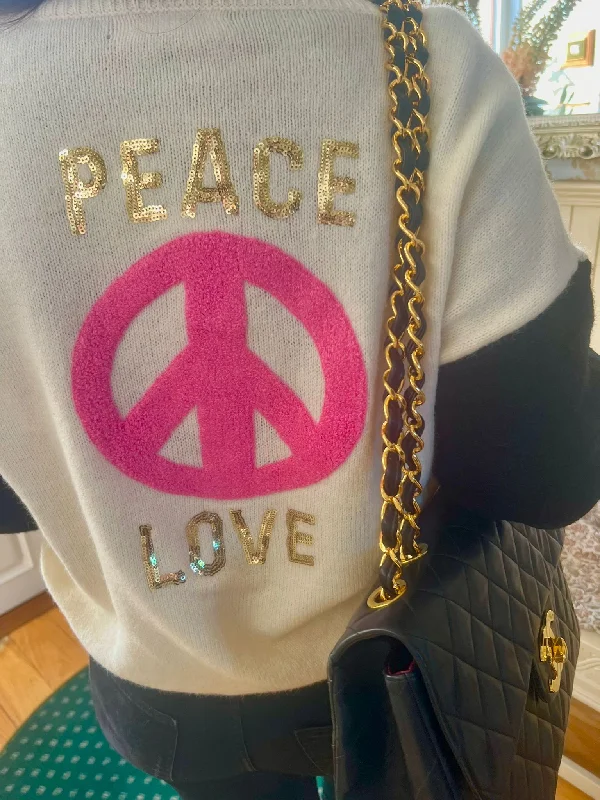 Loyalty Reward Peace & Love Cardigan