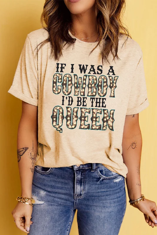 Epic Deals Slogan Graphic Round Neck Cuffed Sleeve Tee