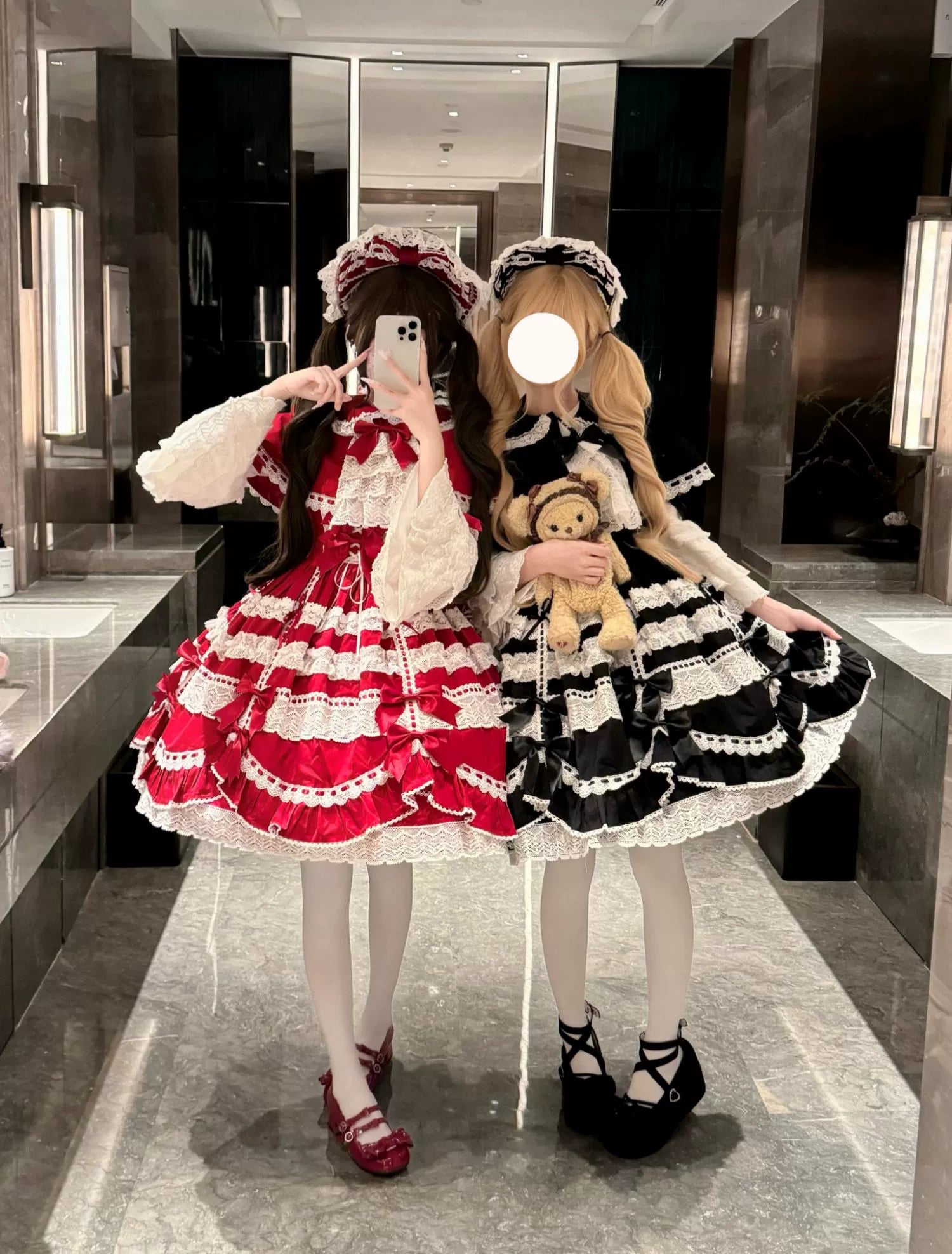 Weekend Discounts to Celebrate Cocoa Sweetheart~Victoria~Old School Lolita Dress Sweet Doll Lolita JSK Suit