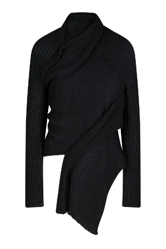 Instant Discount Tender Asymmetric Sweater