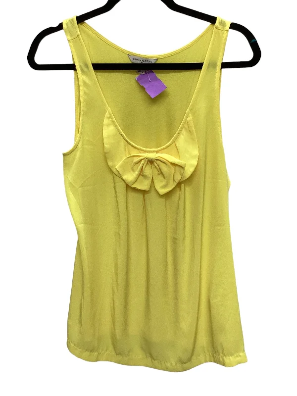 New Arrival Yellow Top Sleeveless Banana Republic, Size L