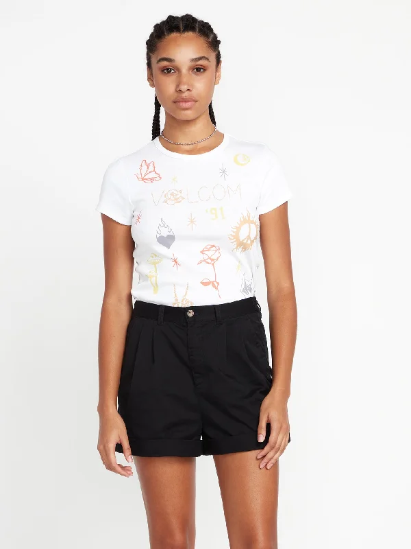 Daily Specials Frochickie Trouser Shorts - Black