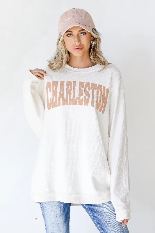 Weekend Offers That Shine Charleston Corded Sweatshirt
