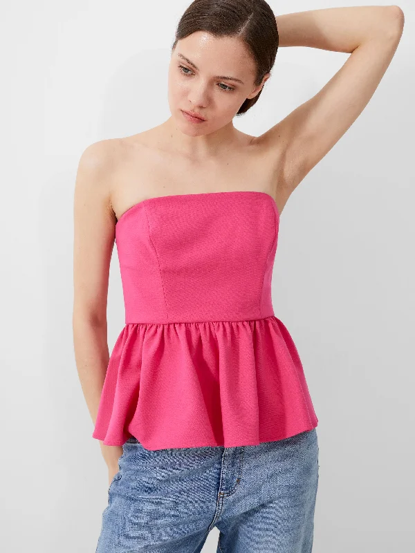 Amazing Value Whisper Strapless Peplum Top