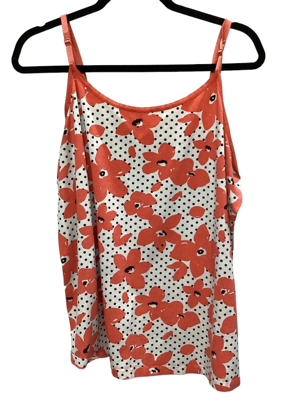 Stock Clearance Floral Print Tank Top Lane Bryant, Size 1x
