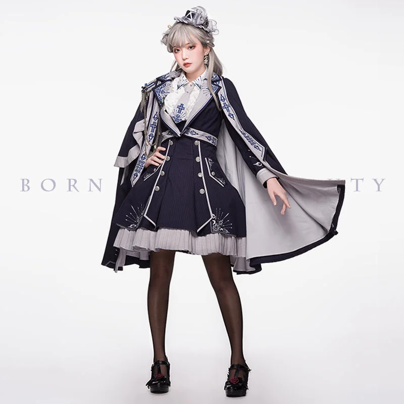 Weekend Deal Youpairui~Sheffield~British Style Lolita JSK Set