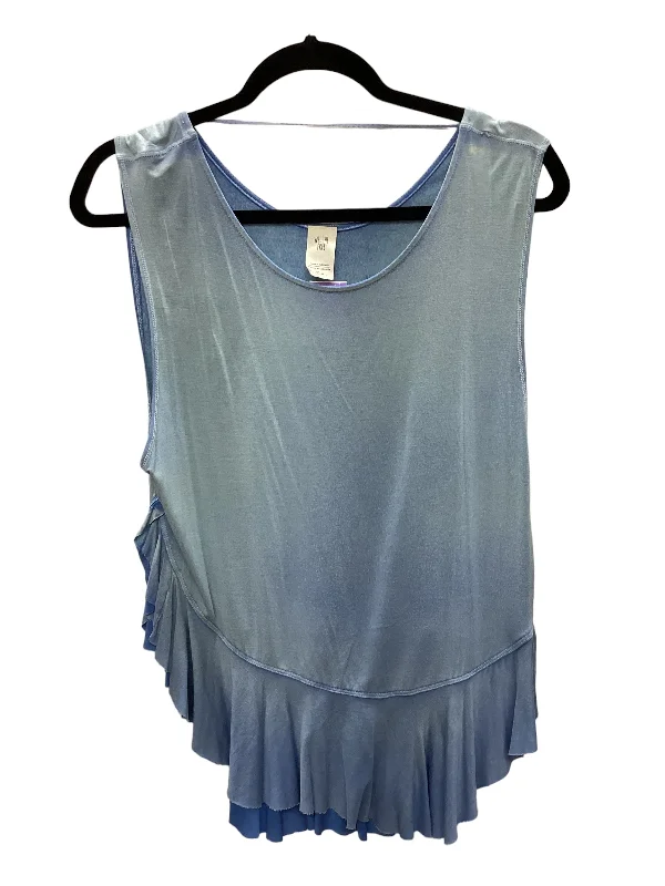 Price Drop Blue Top Sleeveless We The Free, Size S