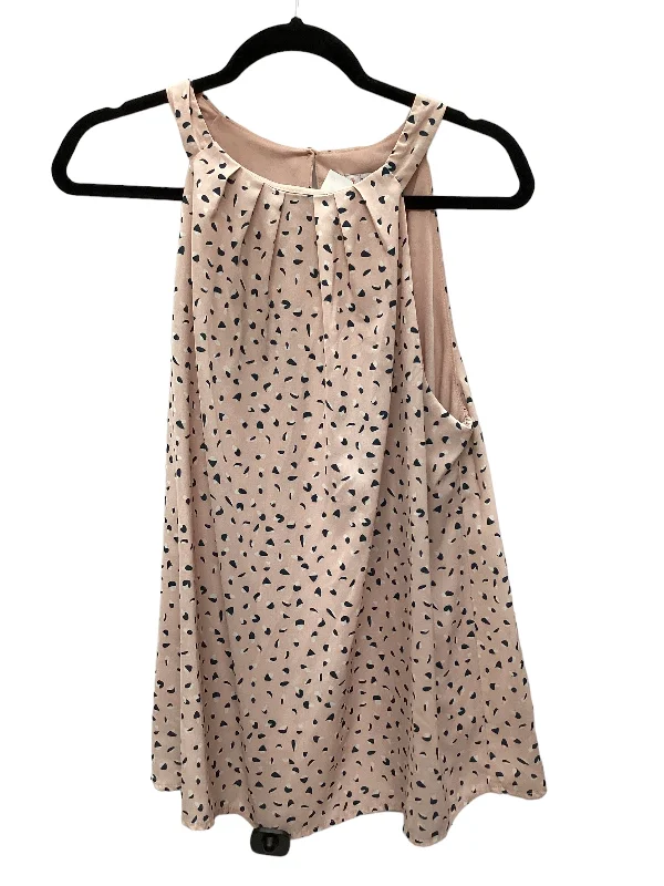 Huge Savings Pink Top Sleeveless L Love, Size L