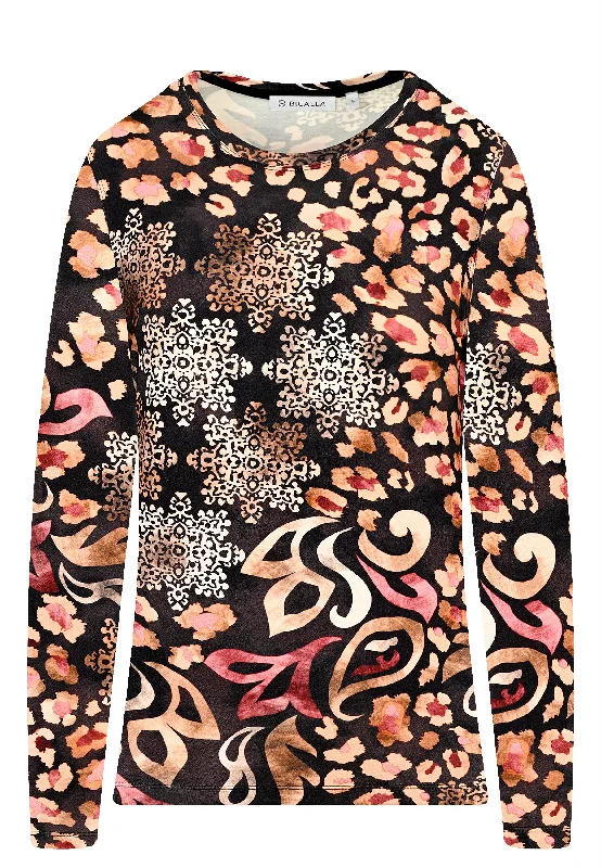 Best Choice Mixed Print Top