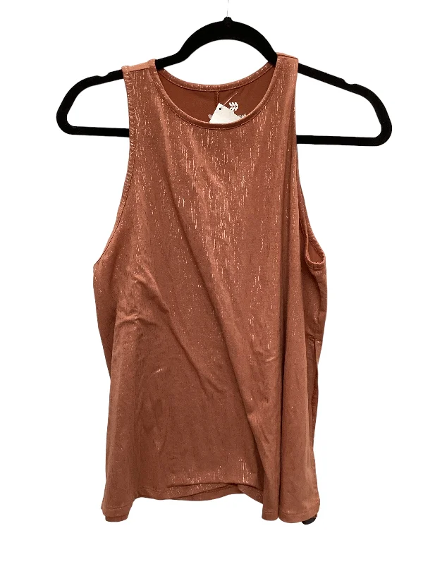 Super Savings Orange Athletic Tank Top All In Motion, Size M