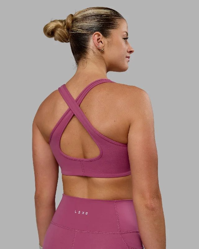 Lowest Price Stamina Sports Bra - Mauve Haze