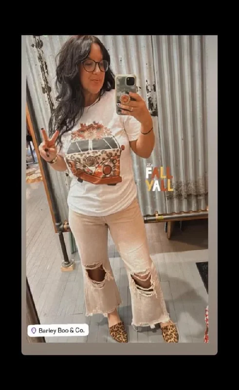 Reduced Prices The Groovy Bus Fall Tee