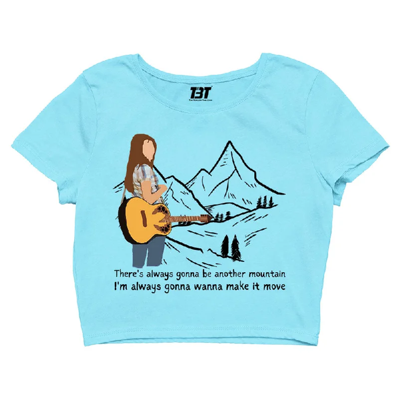 Reduced Prices Miley Cyrus Crop Top - The Climb