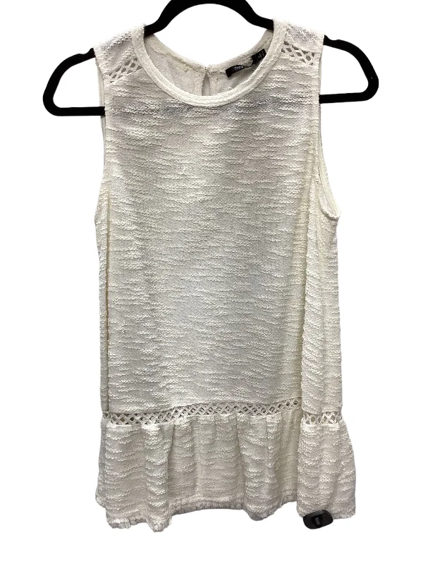 Cash Savings Floral Print Top Sleeveless Doe & Rae, Size L